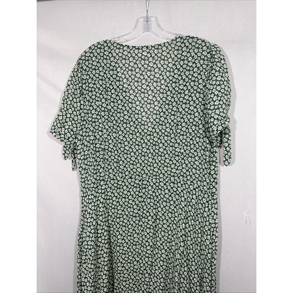 NWT $218 REFORMATION [ 16 ] Rosalinda Floral Tie Sleeve Dress In Venezuela T2134 - Picture 14 of 16